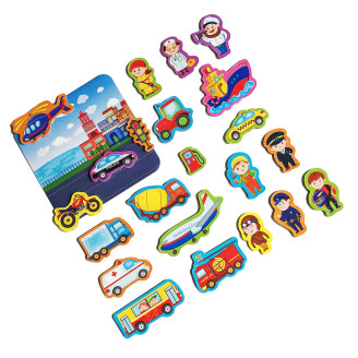 Magnetic set "Transport" with board RK2090-04