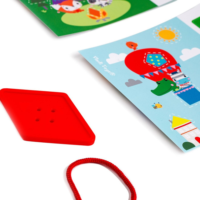 Гра з ґудзиками «Fisher-Price. Шнуруємо-комбінуємо» VT2905-24
