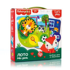Гра настільна «Fisher-Price. Лото. Мій день» VT2910-02