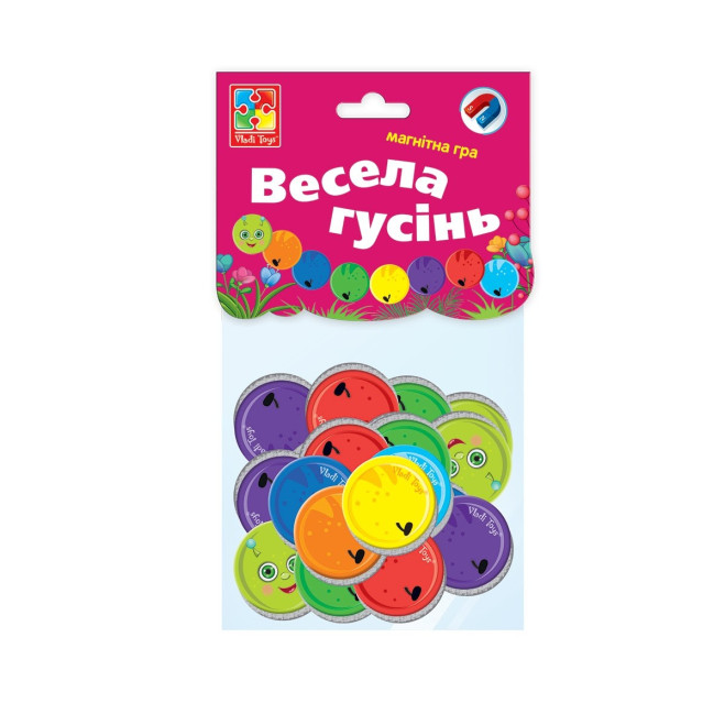 Гра магнітна «Весела гусінь» VT5900-04