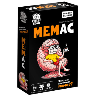 Гра настільна Vladi Toys розважальна. Мемас VT5903-12