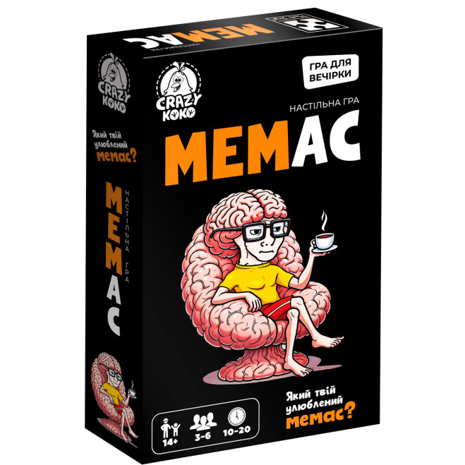 Гра настільна Vladi Toys розважальна. Мемас VT5903-12