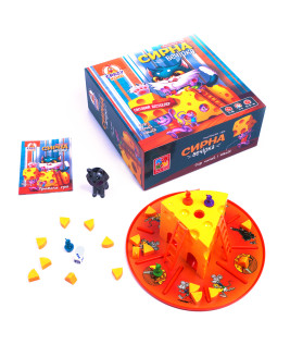 Гра настільна Vladi Toys розважальна. Сирна вечірка VT8055-38