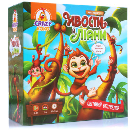 Гра настільна Vladi Toys розважальна. Хвости й ліани. VT8055-39