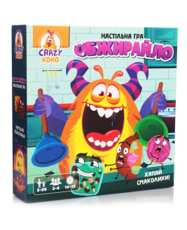 Гра настільна Vladi Toys розважальна. Обжирайло.VT8055-41