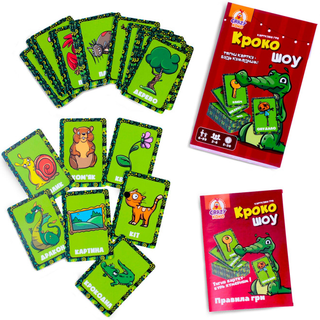 Гра настільна Vladi Toys розважальна. Крокошоу. VT8077-02
